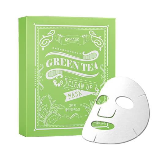 Facial Green Tea Sheet Mask _Calming_ acne care_ soothing_
